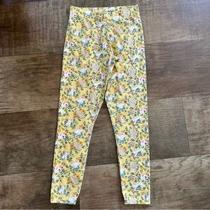 Mini Boden floral bunny rabbit leggings